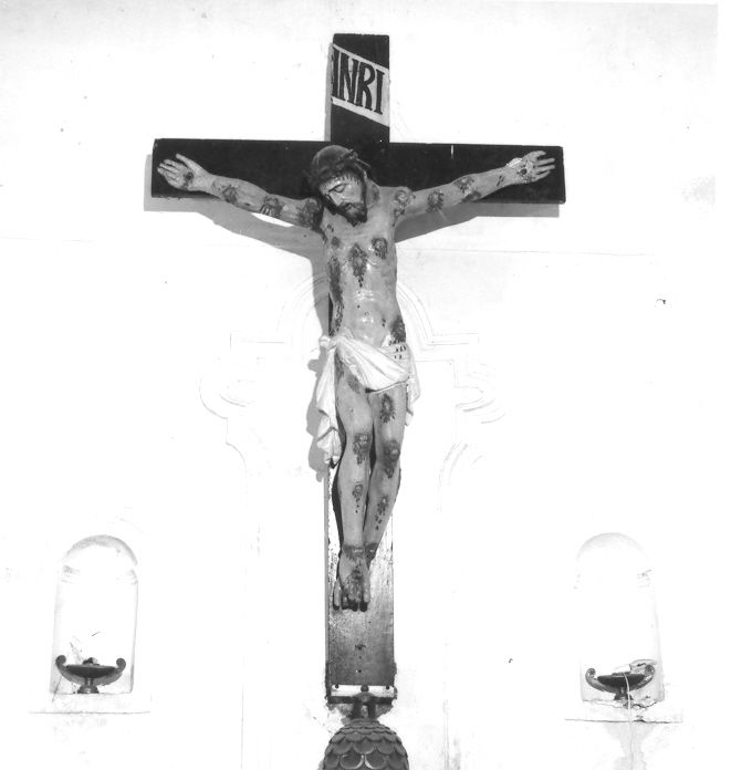 Cristo crocifisso (statua) - bottega campana (sec. XIX)