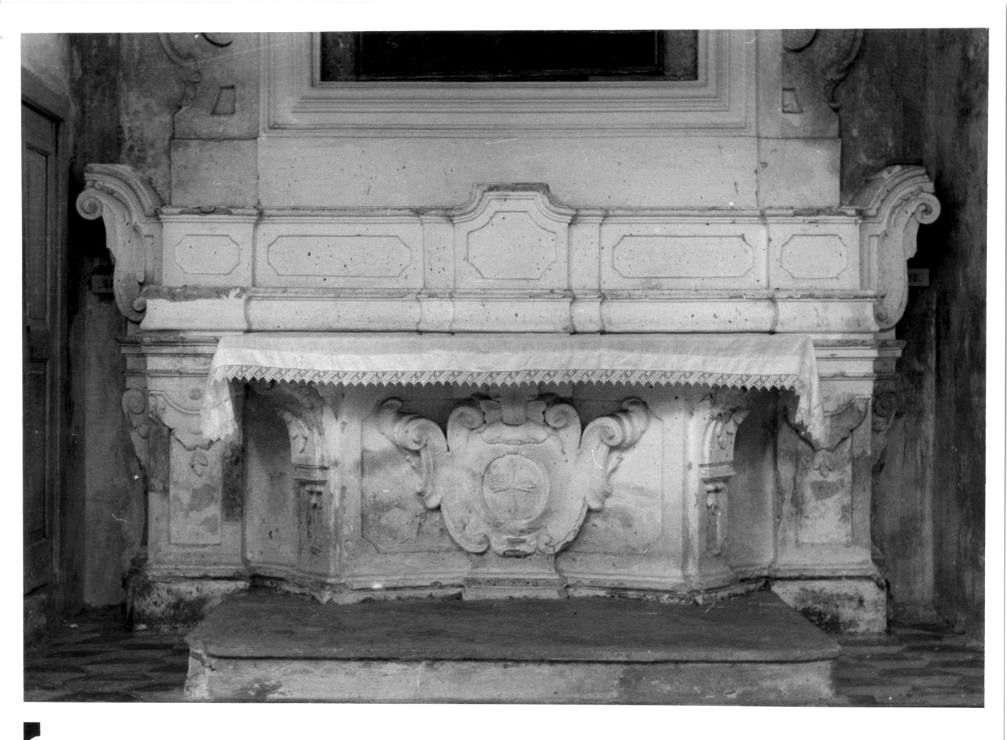 altare - bottega campana (metà sec. XVIII)