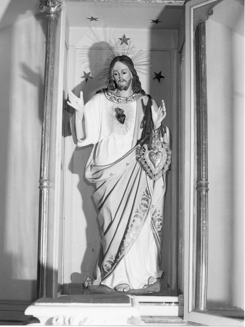 Sacro Cuore di Gesù (statua) - bottega campana (sec. XIX)
