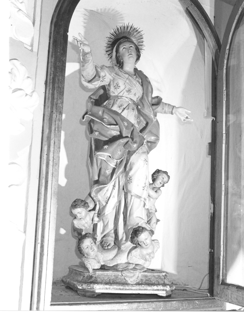 Madonna Assunta (statua) - bottega campana (sec. XIX)