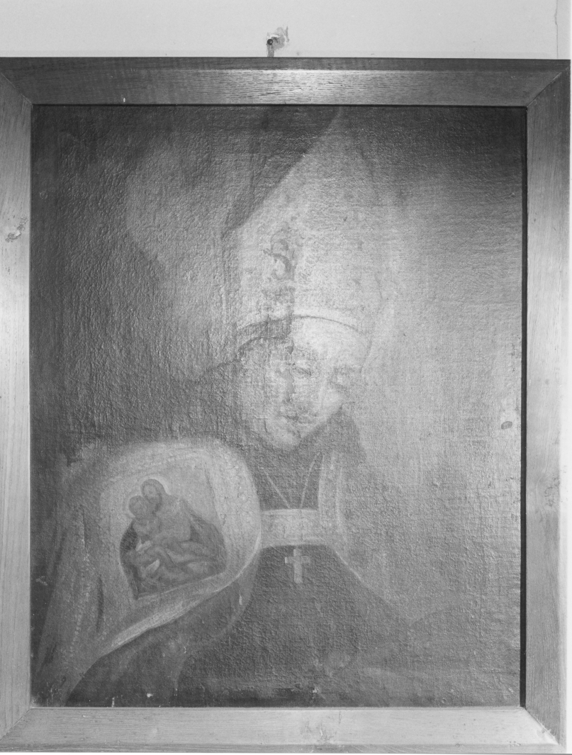Santo vescovo (dipinto) - ambito campano (sec. XVIII)