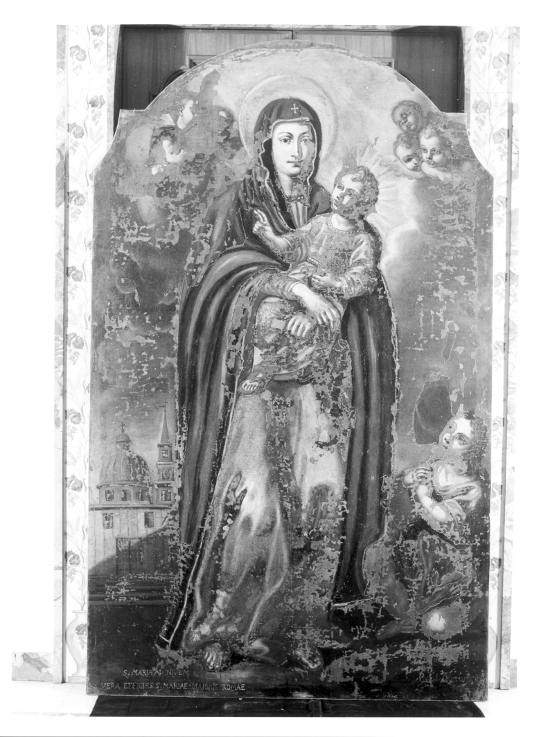 Madonna della Neve (dipinto) di Quaranta Pietro (sec. XVIII)