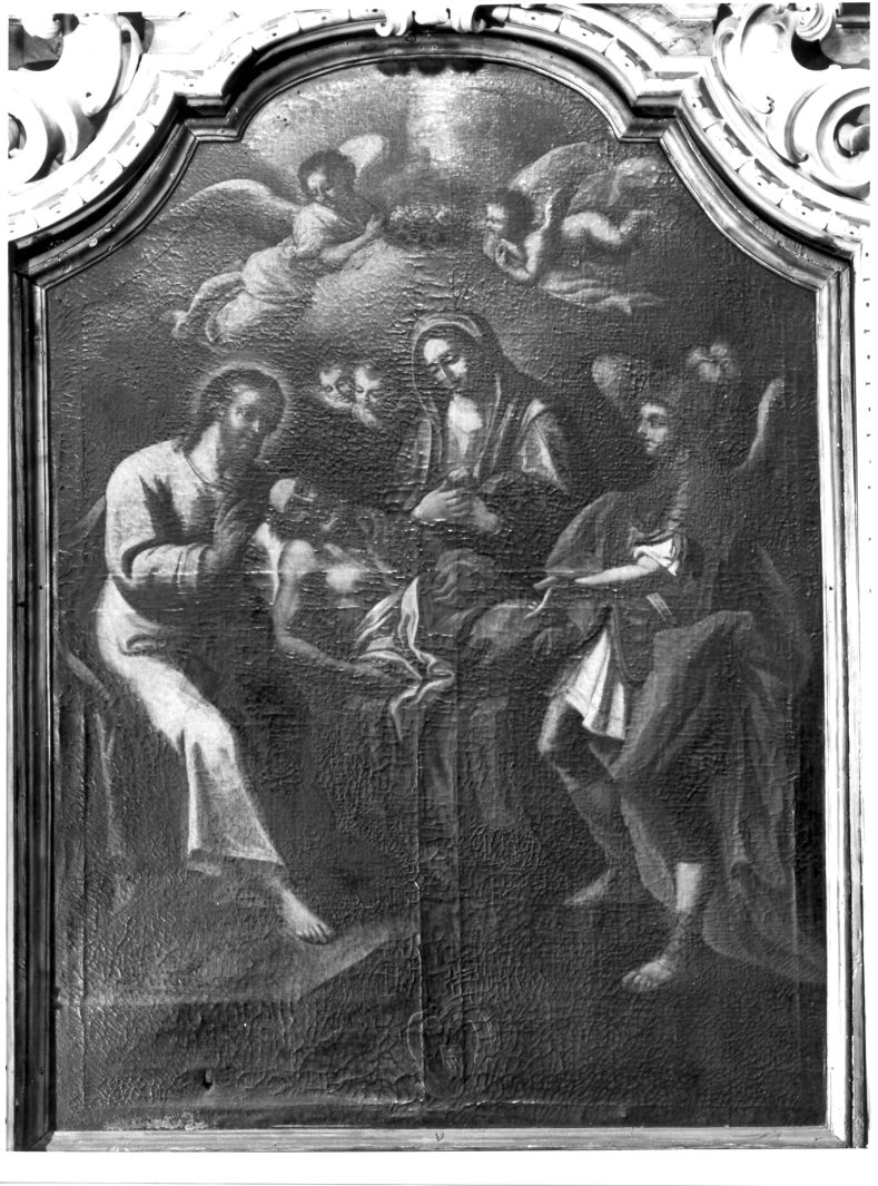 morte di San Giuseppe (dipinto) - ambito campano (sec. XVIII)