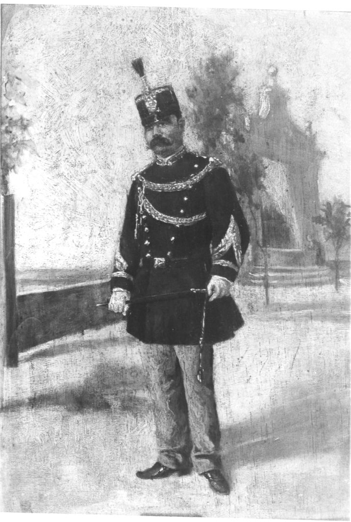 Brigadiere Mango (dipinto) di Libonati Nicola (sec. XIX)