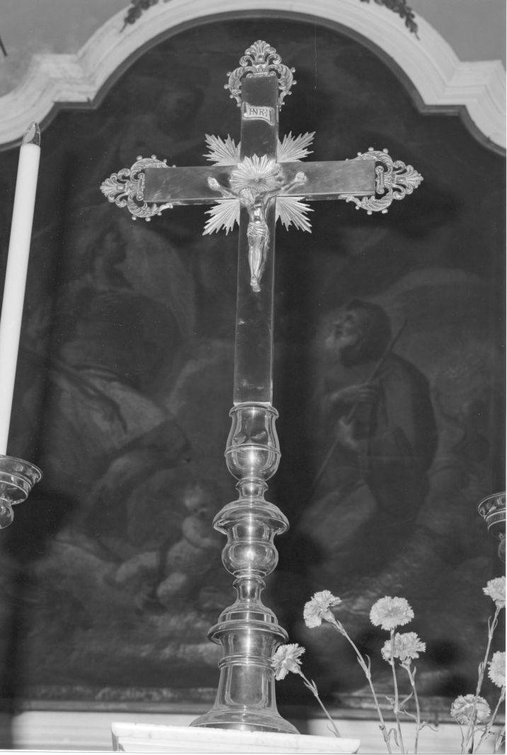 croce d'altare - bottega campana (fine sec. XIX)