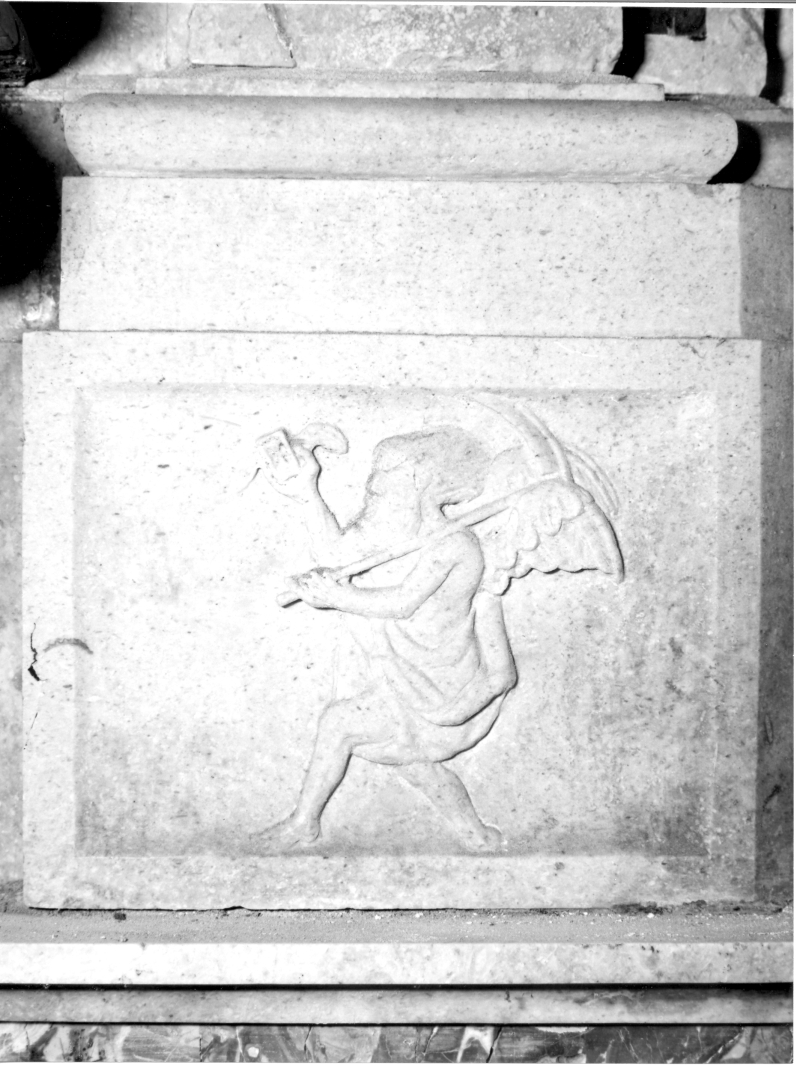 allegoria del Tempo (rilievo, elemento d'insieme) - bottega campana (sec. XVIII)