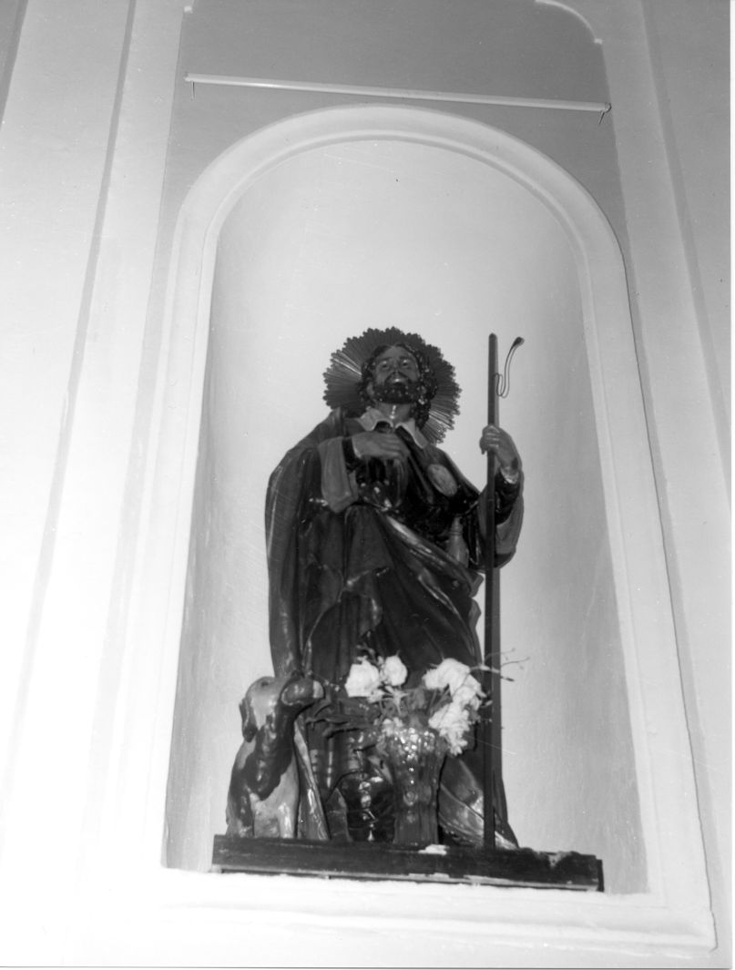 San Rocco (statua) - bottega Italia meridionale (sec. XIX)