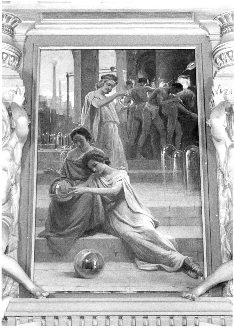 arte del vetro (dipinto, ciclo) di Avallone Pasquale (sec. XX)