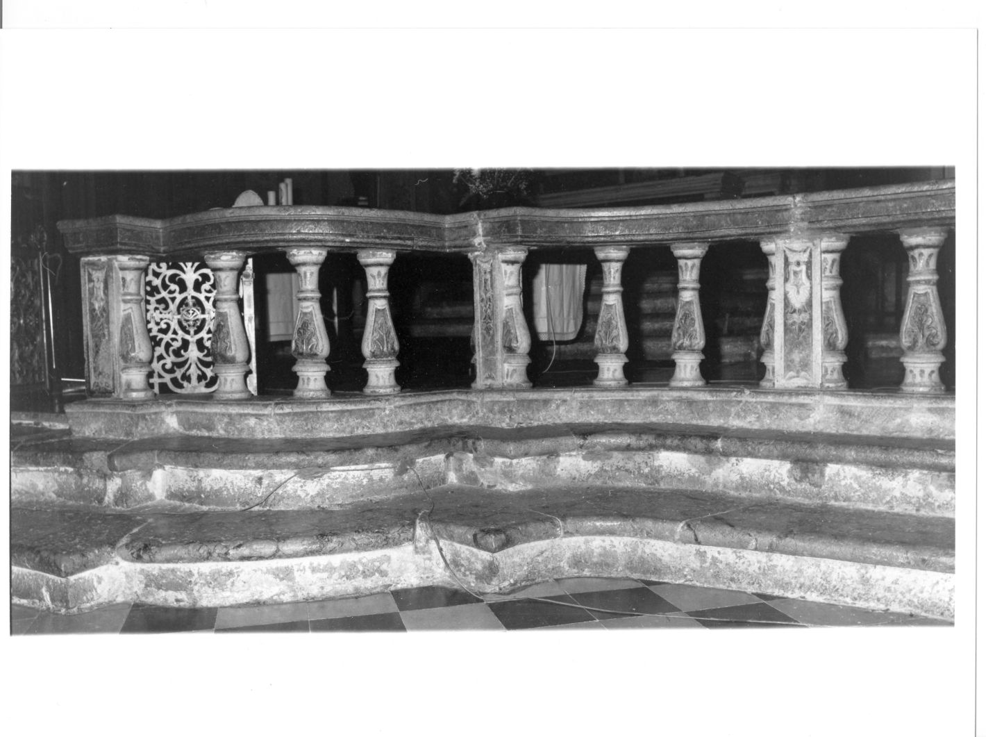 balaustrata di altare di Brigante Giovanni (sec. XVIII)
