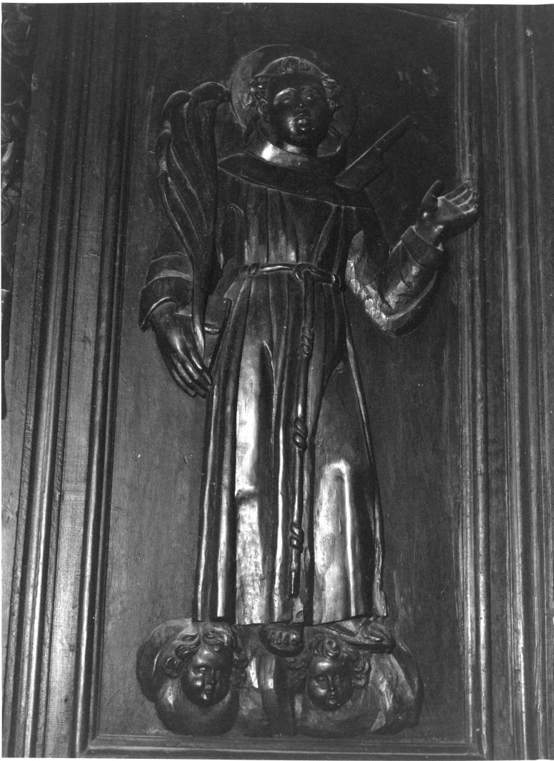 San Samuele (rilievo, elemento d'insieme) di Consulmagno Girolamo (bottega) (prima metà sec. XVII)