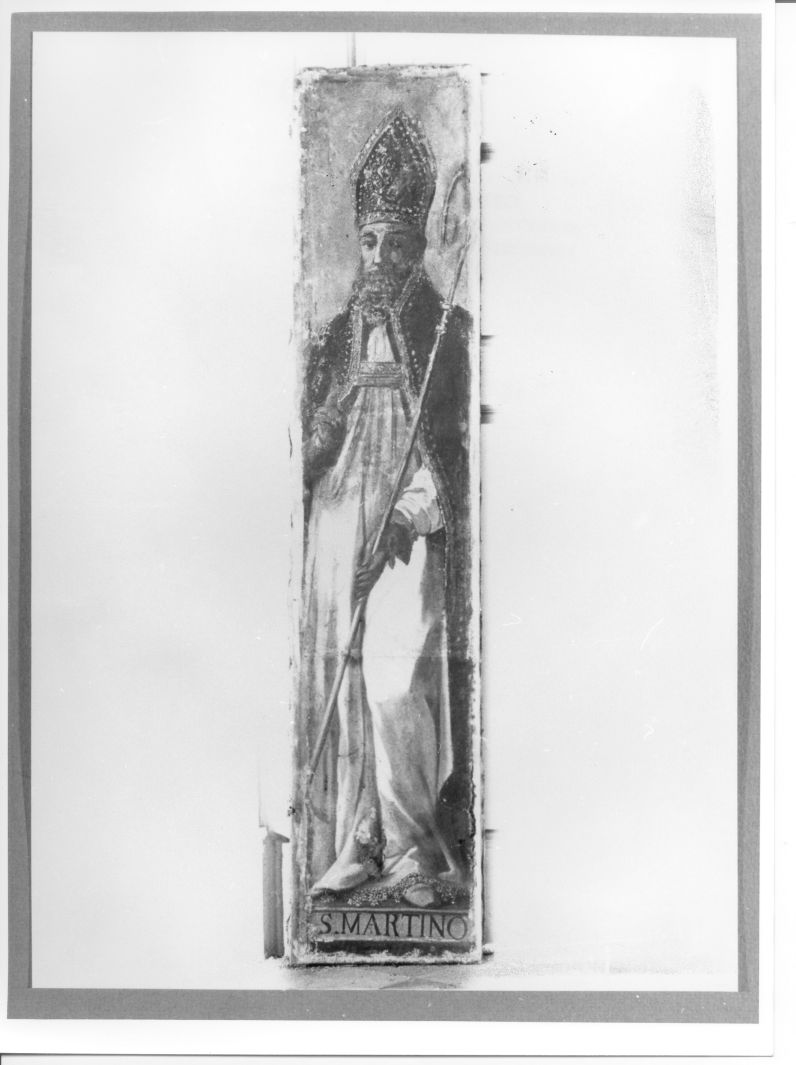 San Martino (dipinto, elemento d'insieme) di Ragolia Michele (attribuito) (sec. XVII)