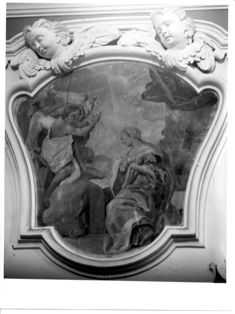 Annunciazione (dipinto) di De Mari Gian Battista (attribuito) (seconda metà sec. XVIII)