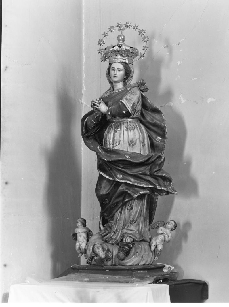 Madonna Immacolata (statua) - bottega campana (sec. XVIII)