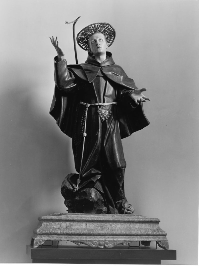 San Pasquale Baylon (statua) - bottega napoletana (prima metà sec. XVIII)