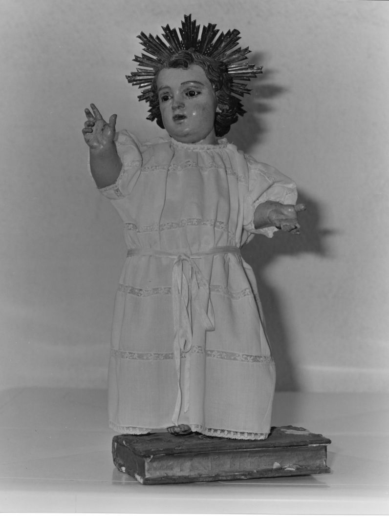 Gesù Bambino (scultura) - bottega napoletana (prima metà sec. XVIII)