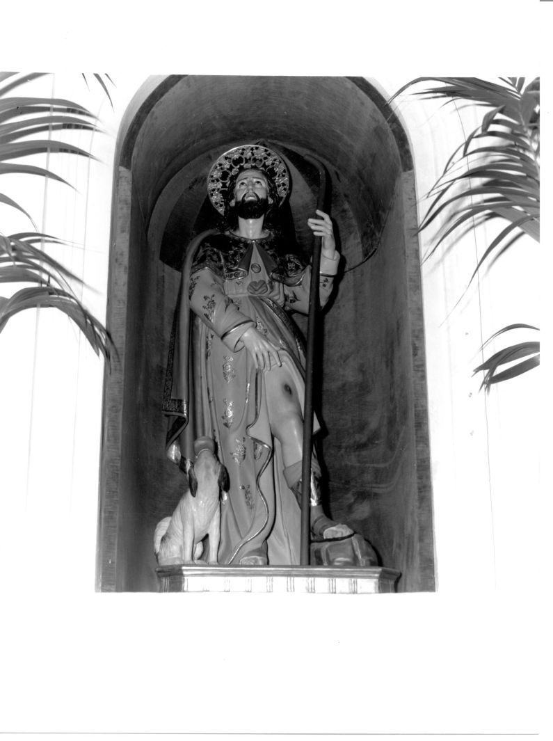 San Rocco (statua) - bottega campana (sec. XVIII)