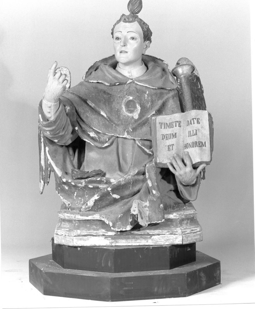 San Vincenzo Ferrer (reliquiario - a busto) - bottega campana (sec. XIX)