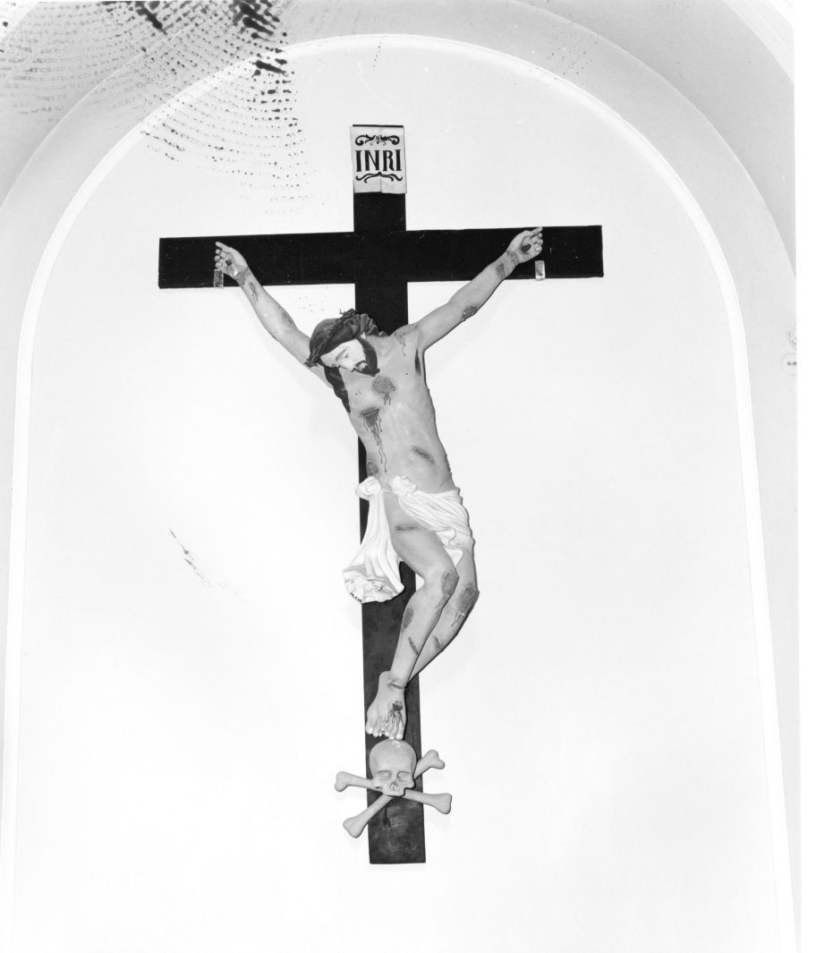 Cristo crocifisso (crocifisso) - bottega irpina (sec. XIX)