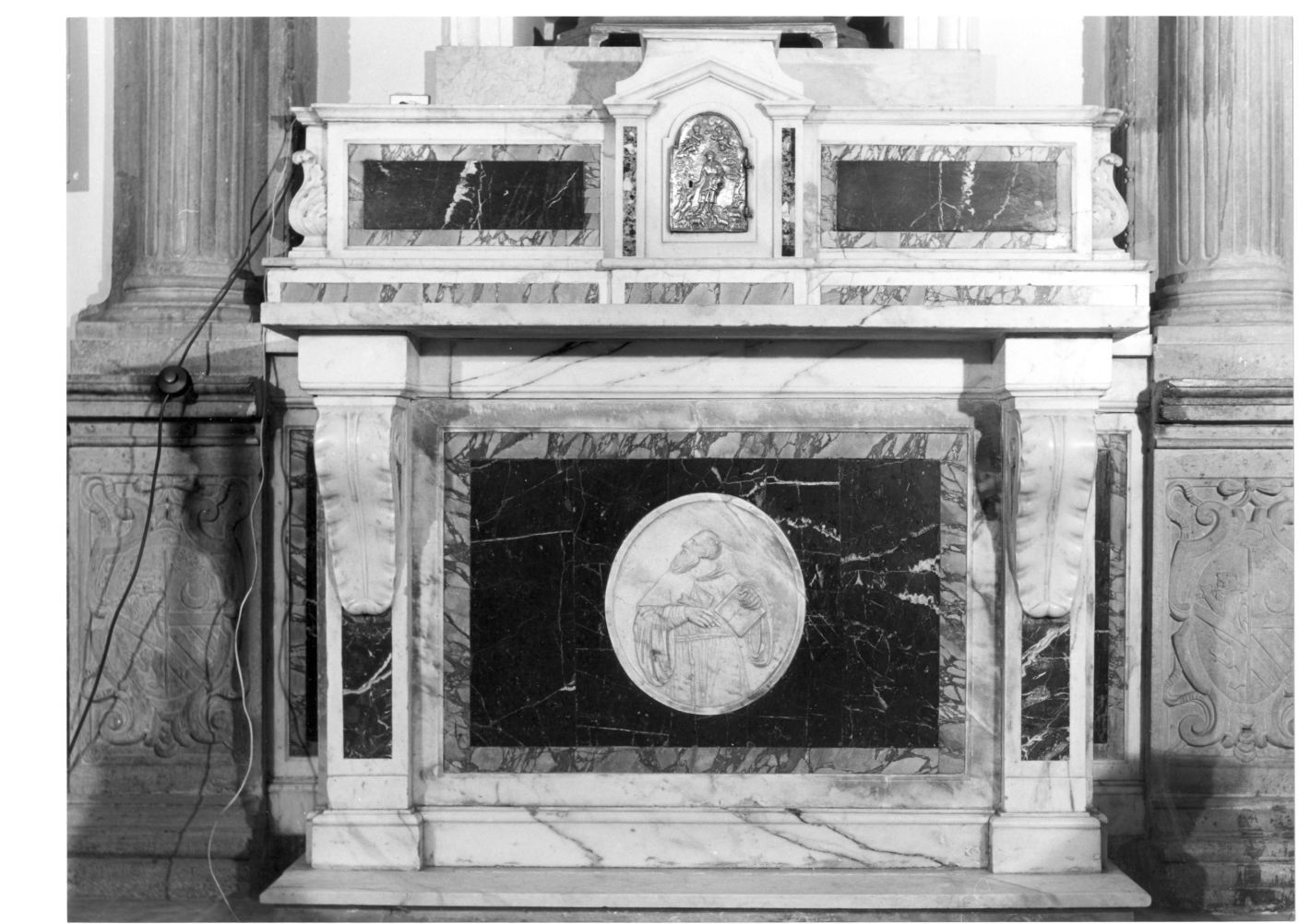 San Benedetto (altare, opera isolata) - bottega campana (prima metà sec. XIX)