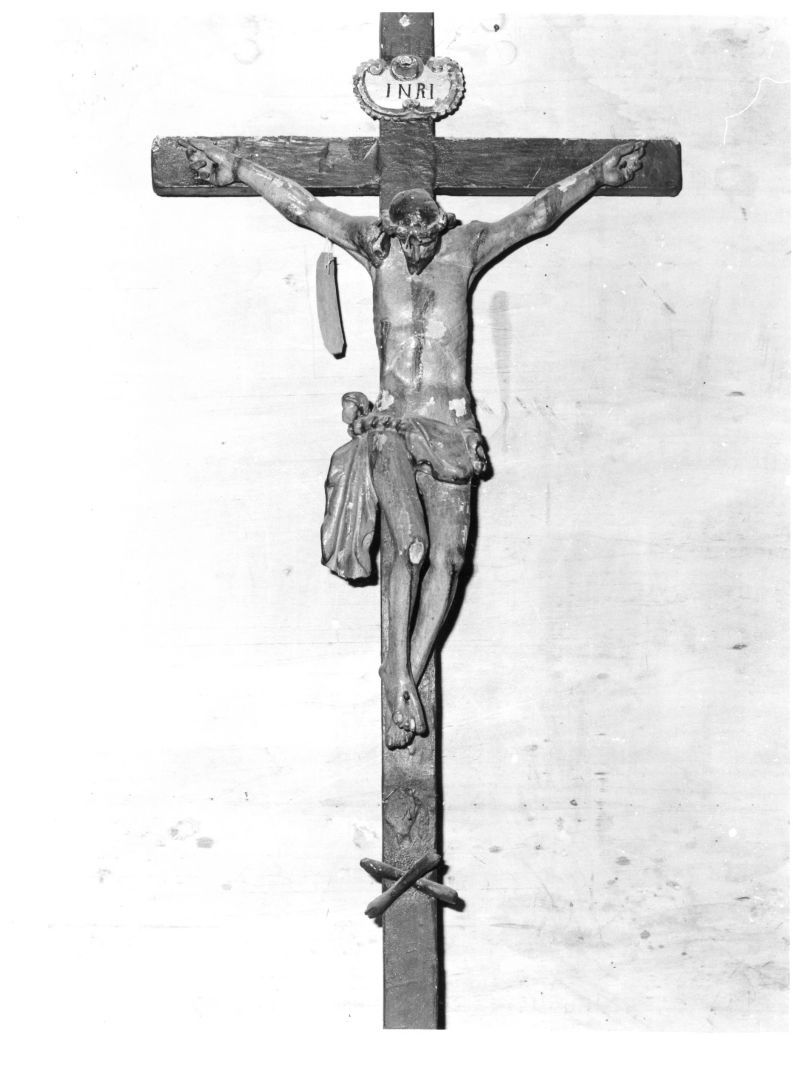 Cristo crocifisso (statua, opera isolata) - bottega irpina (prima metà sec. XIX)