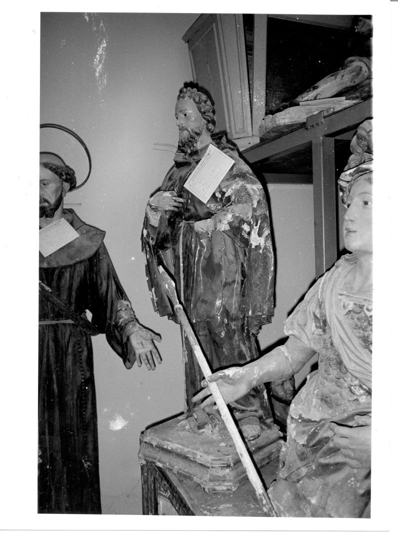San Ciro (statua, opera isolata) - bottega campana (sec. XIX)