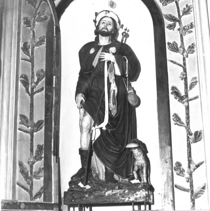 San Rocco (statua) - bottega Italia meridionale (sec. XVIII)