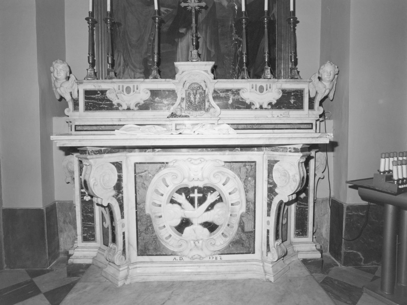 altare, opera isolata - bottega irpina (sec. XVIII)