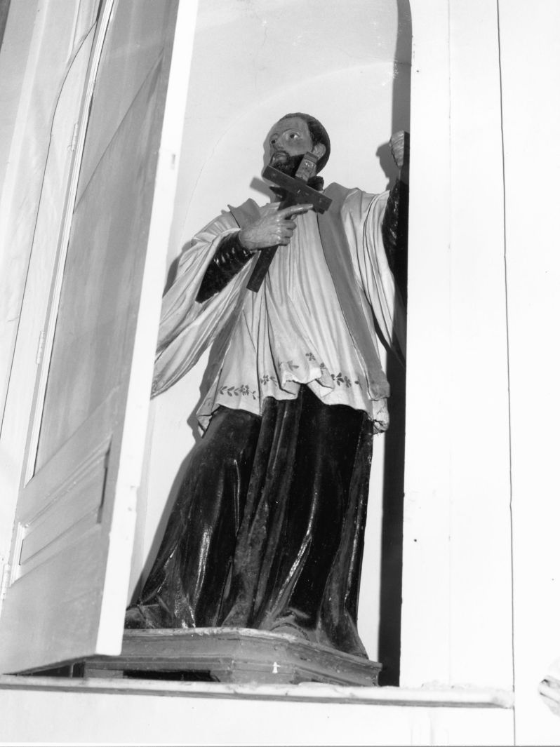 San Francesco Saverio (statua, opera isolata) - bottega irpina (metà sec. XIX)