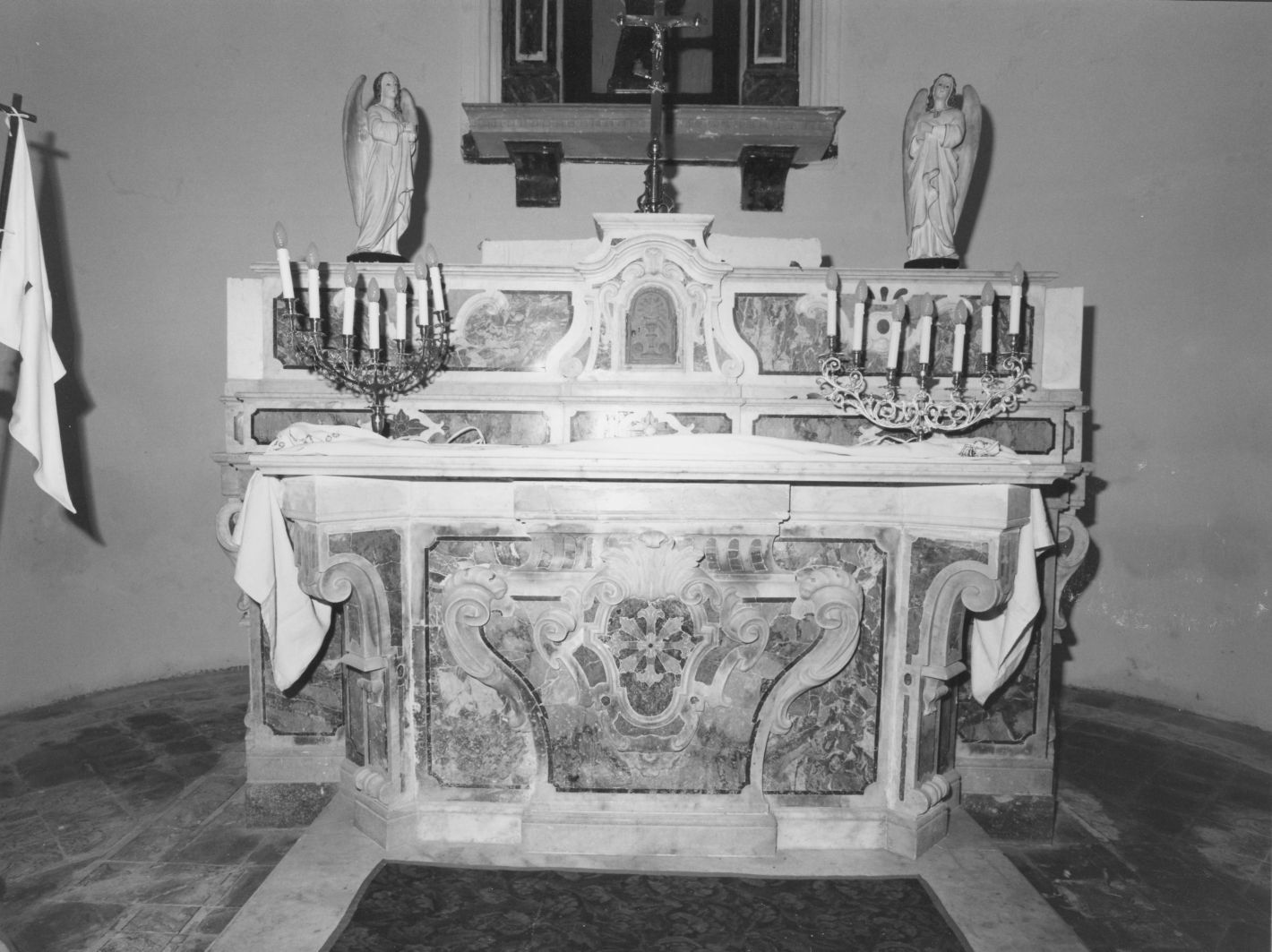 altare, opera isolata - bottega irpina (metà sec. XVIII)