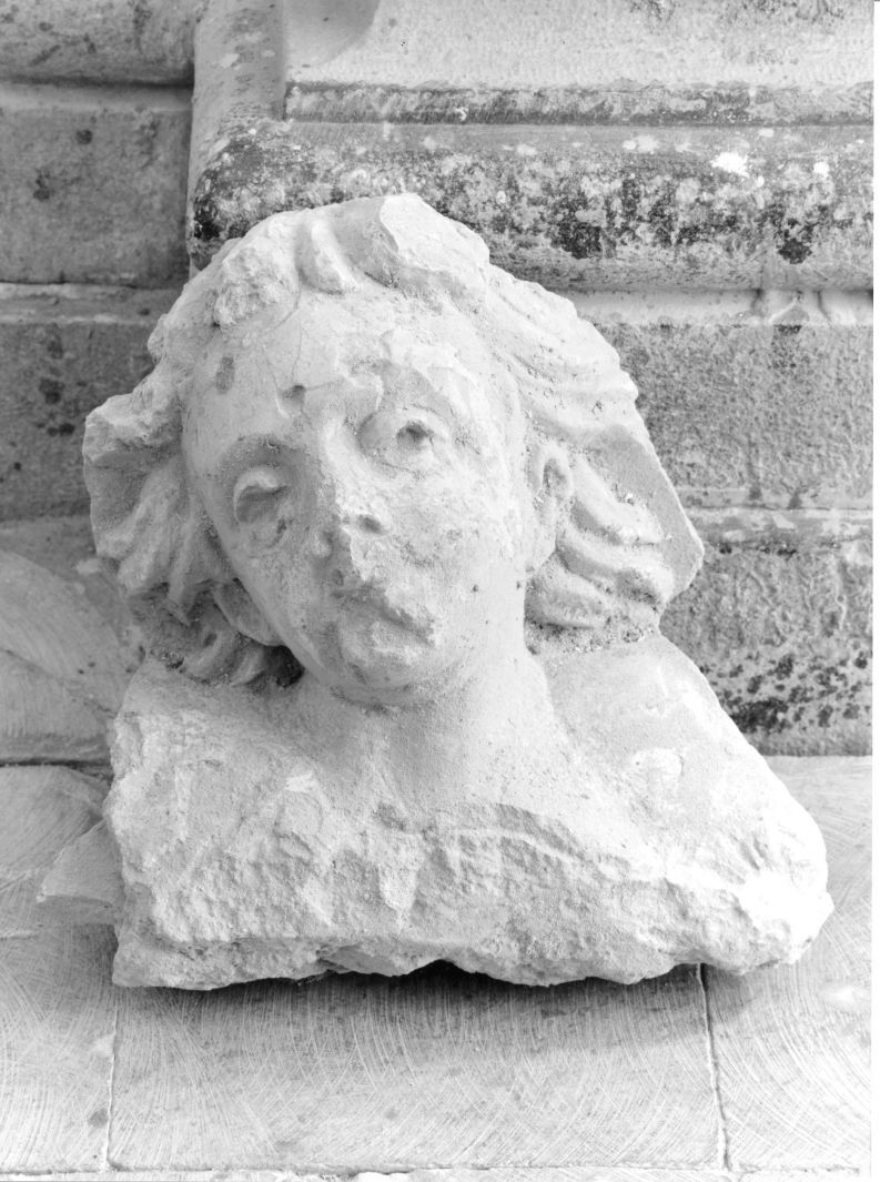 cherubino (scultura, frammento) - bottega irpina (seconda metà sec. XVIII)
