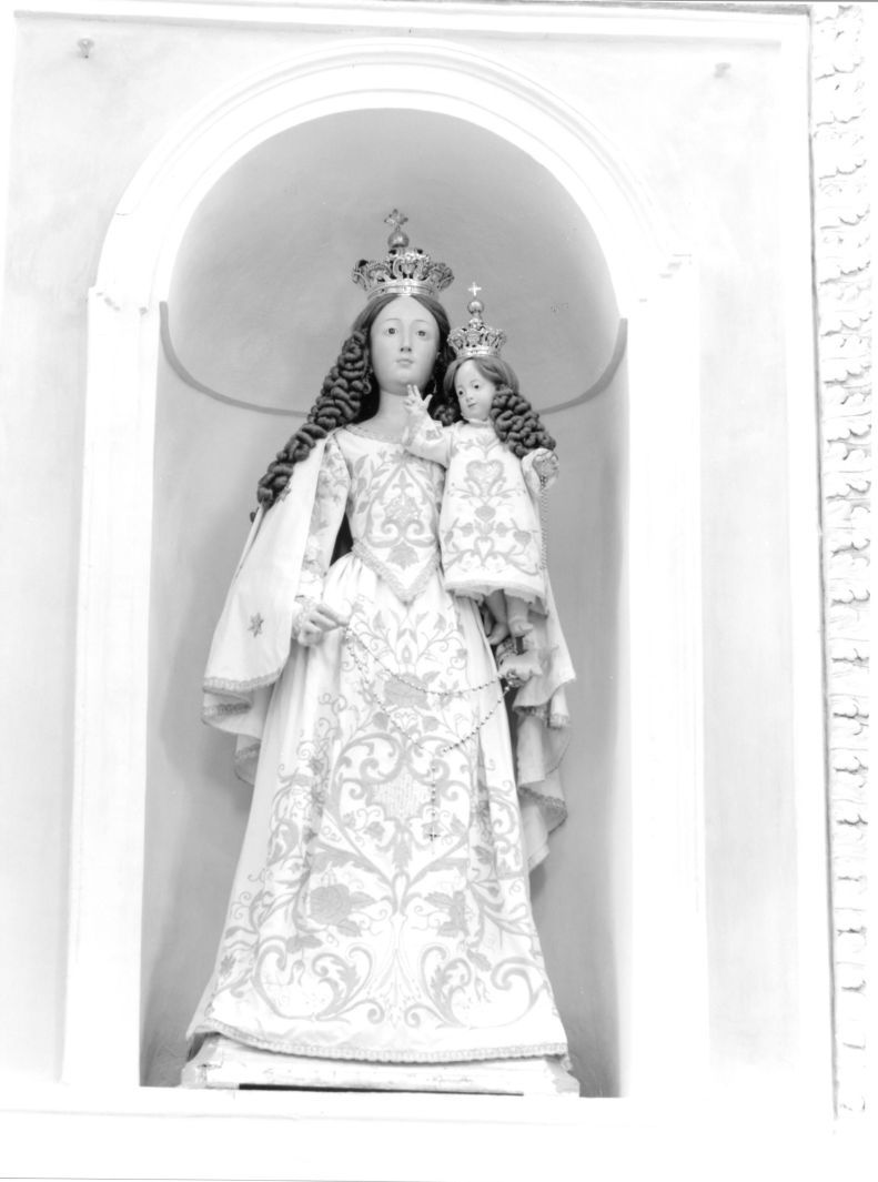 Madonna del Rosario (statua) - bottega napoletana (sec. XVIII)