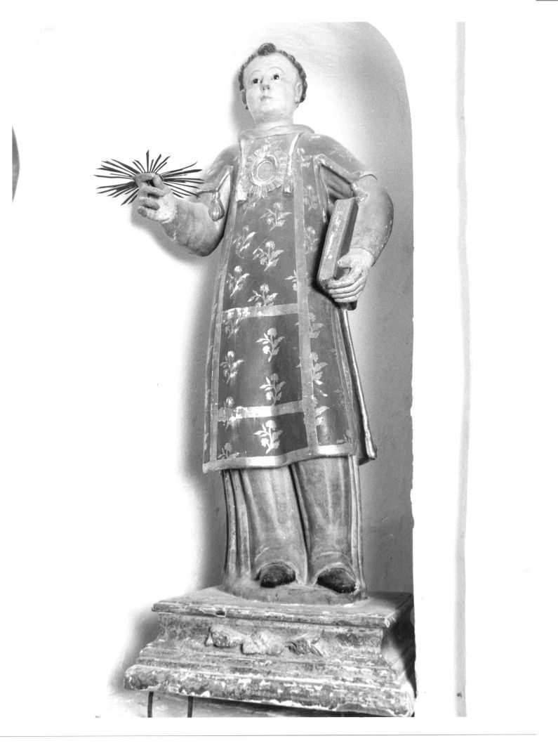 San Lorenzo (statua) - bottega Italia meridionale (sec. XVII)