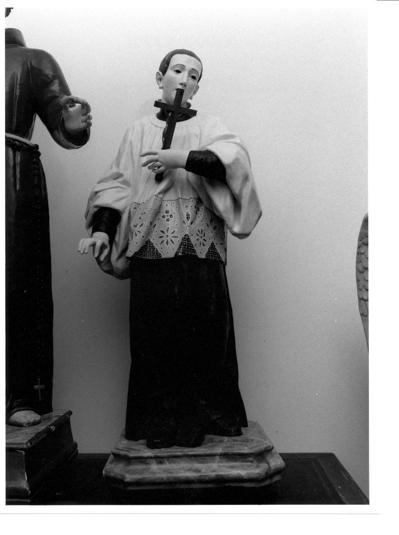 San Luigi Gonzaga (statua) - bottega campana (inizio sec. XX)