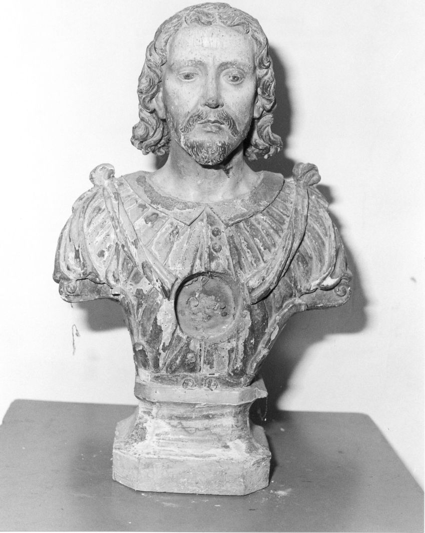 reliquiario - a busto, serie - bottega irpina (sec. XVII)