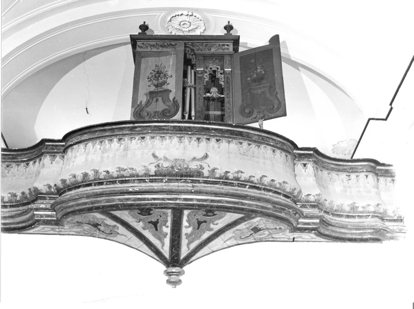 cassa d'organo - bottega Italia meridionale (sec. XVIII)