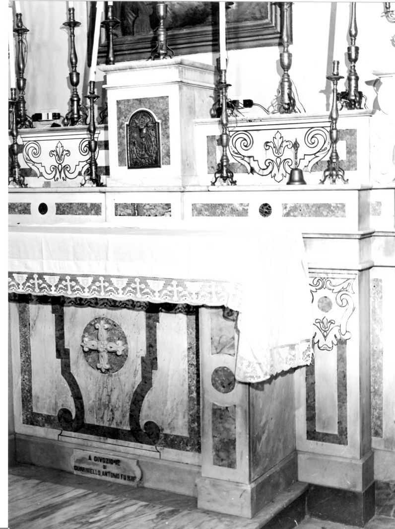 altare - bottega Italia meridionale (primo quarto sec. XX)