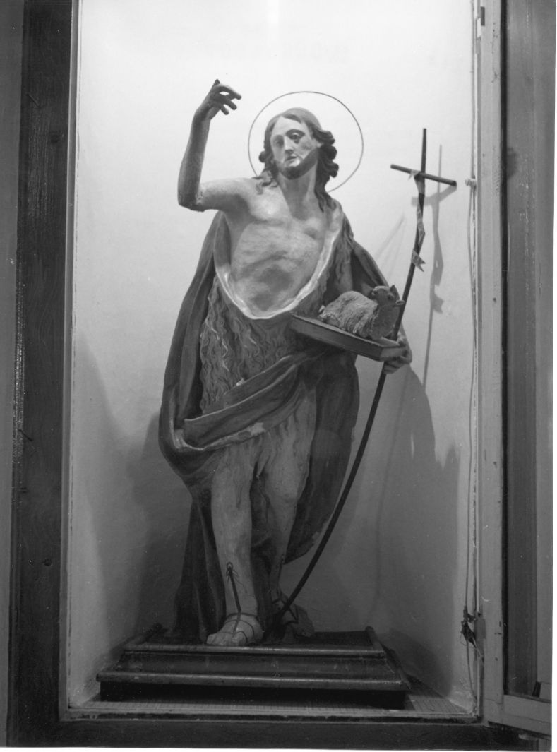 San Giovanni Battista (statua) - bottega campana (seconda metà sec. XIX)