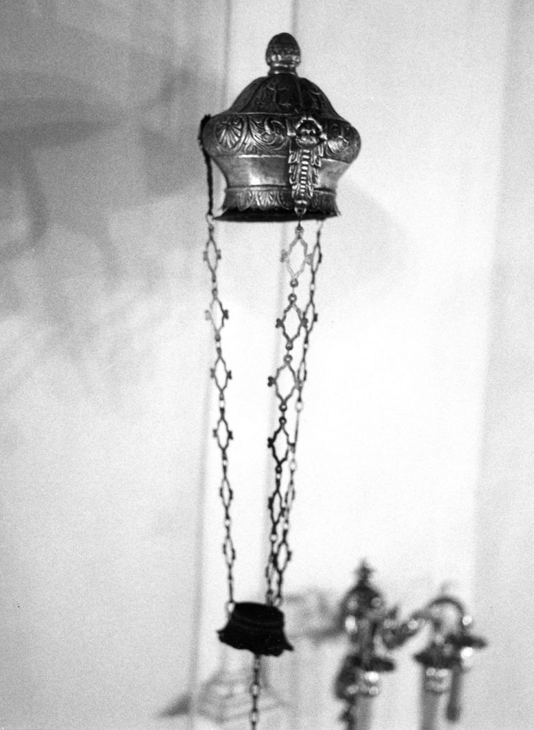 lampada - bottega campana (inizio sec. XX)