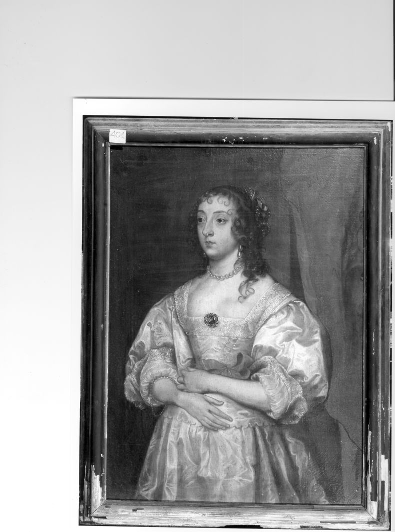 ritratto di donna (dipinto) - ambito Italia meridionale (sec. XVII)