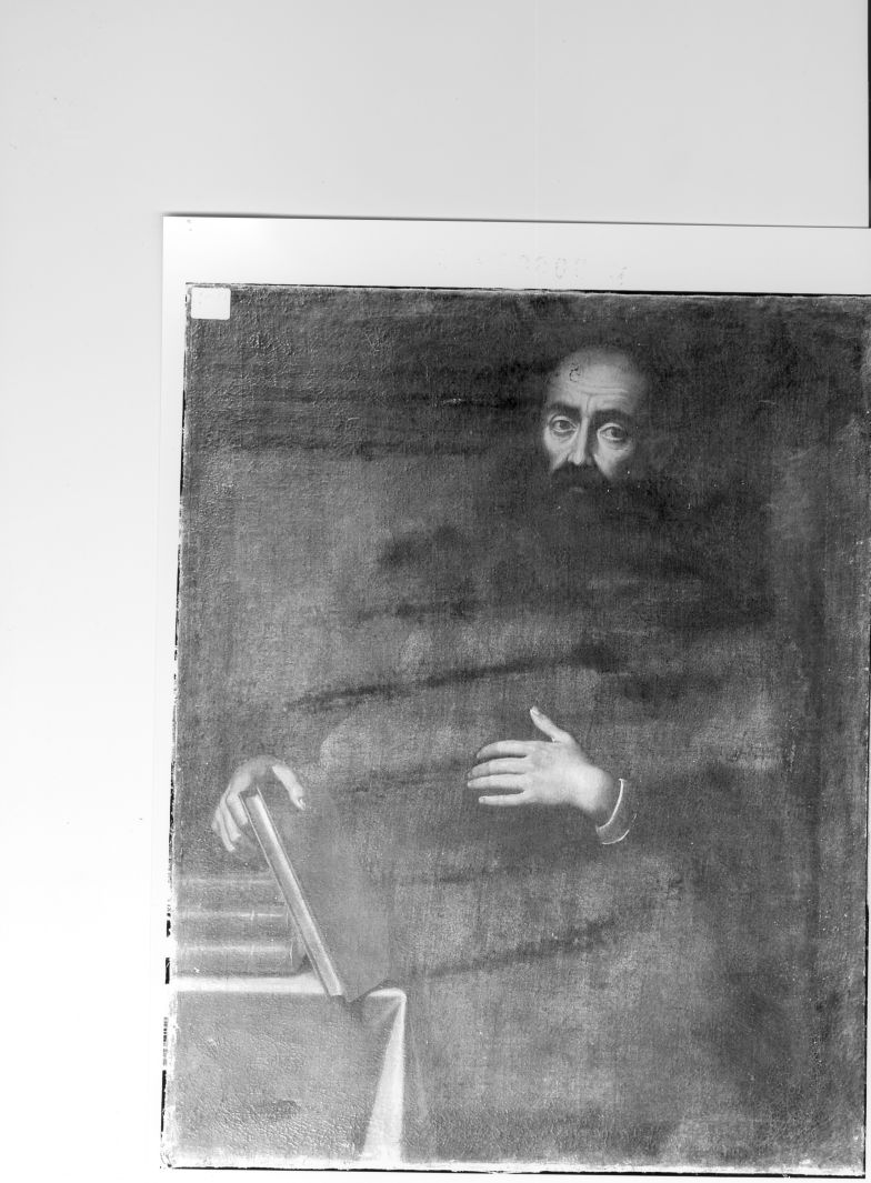 ritratto d'uomo (dipinto) - ambito Italia meridionale (sec. XVIII)