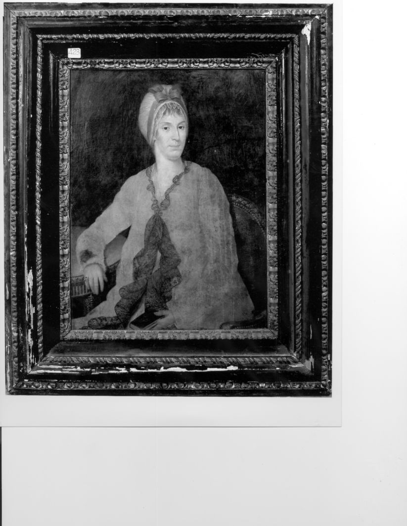 ritratto di donna (dipinto) - ambito Italia meridionale (sec. XVIII)
