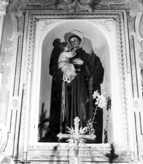 Sant'Antonio da Padova con il bambino (statua) - bottega di Ortisei (fine/inizio secc. XIX/ XX)