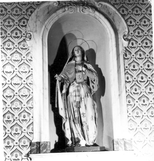 Santa Elisabetta (statua) di Colombo Giacomo (scuola) (sec. XVIII)