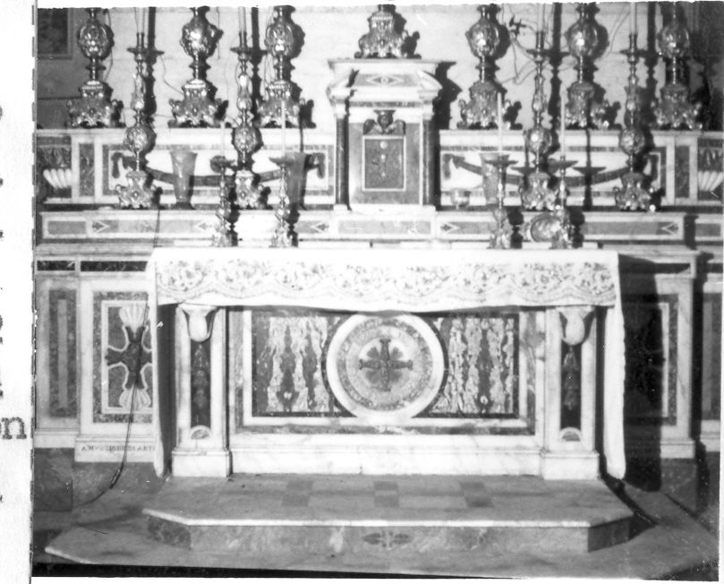 altare, coppia - bottega campana (sec. XIX)