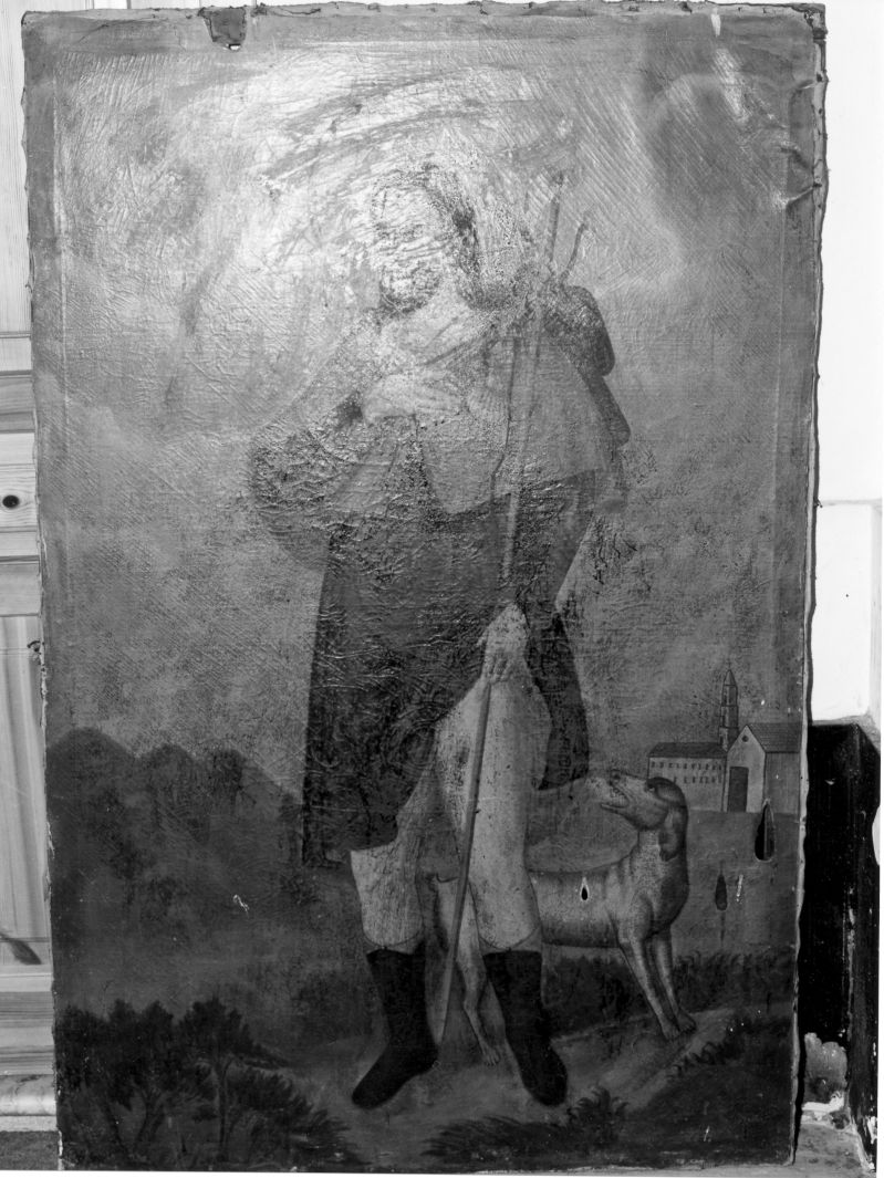 San Rocco (dipinto) - ambito campano (sec. XVIII)