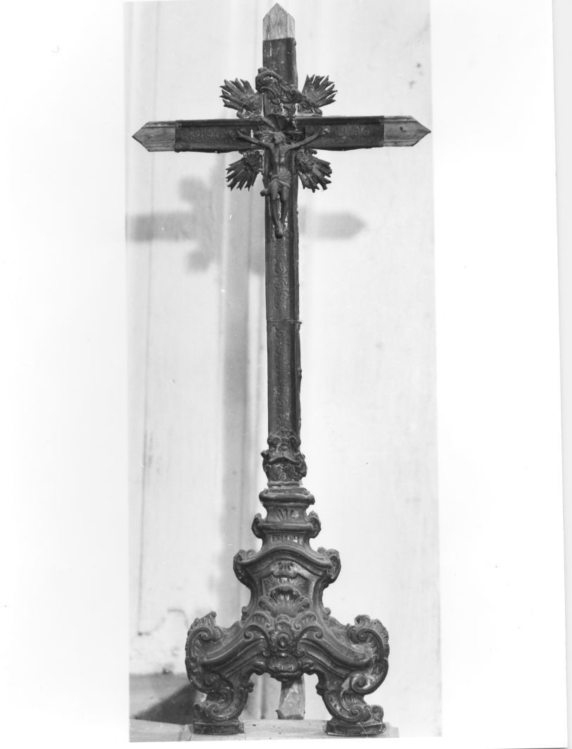 croce d'altare - bottega irpina (sec. XVIII)