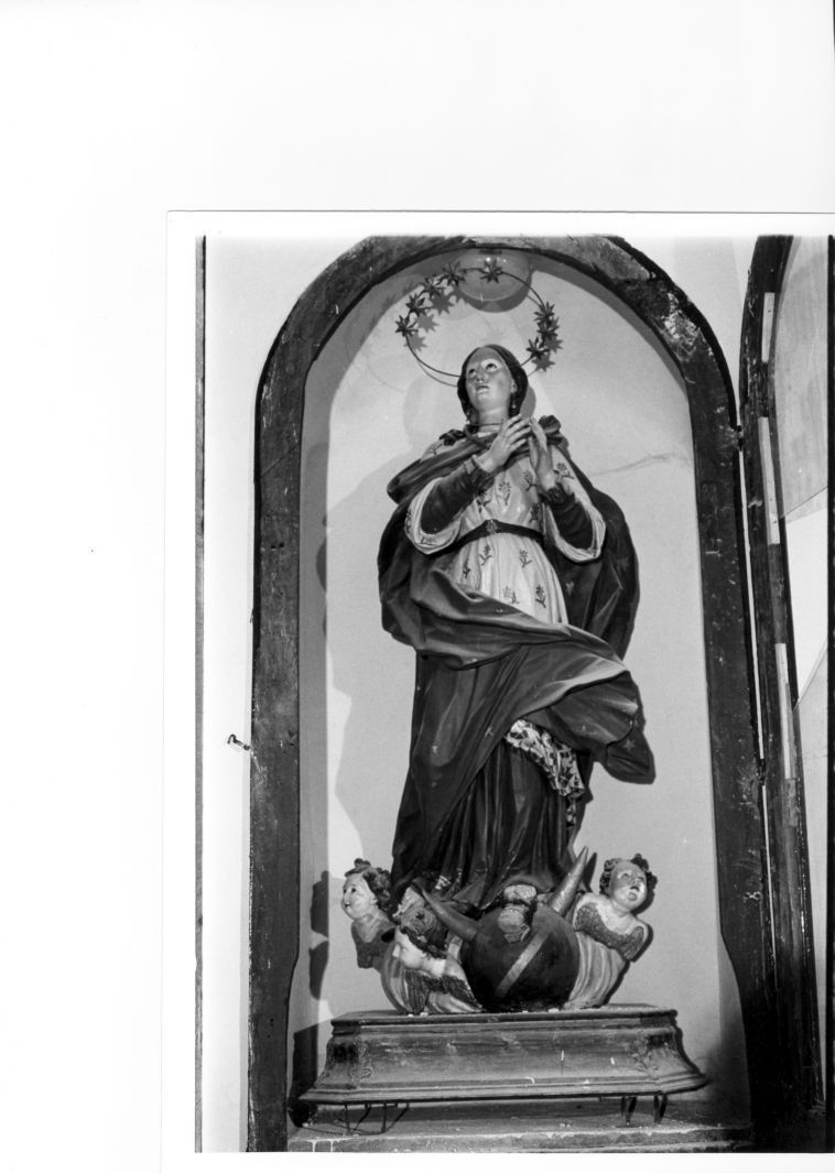 Madonna Immacolata (statua) - bottega campana (fine sec. XVIII)