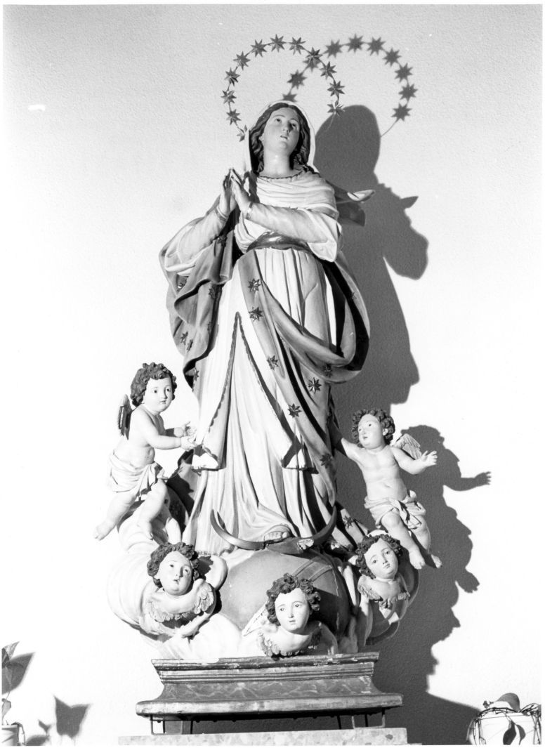 Madonna Immacolata (statua) - bottega napoletana (fine/inizio secc. XVIII/ XIX)