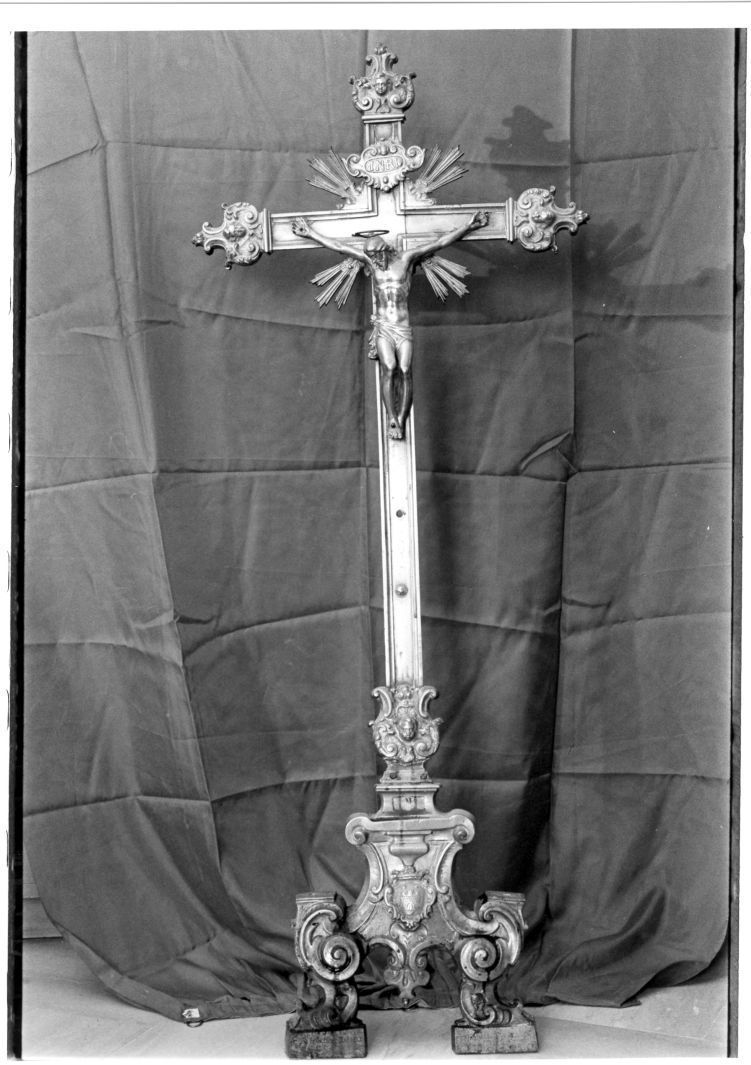 croce d'altare - bottega campana (fine sec. XVIII)