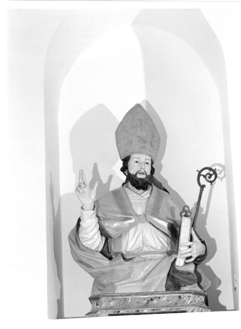 San Nicola da Tolentino (scultura) - bottega campana (metà sec. XVIII)